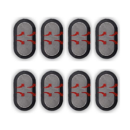 Set 2 Électrodes Rechange 8 Coussinets De Gel Pour Bras De Rechange Pour Système D'entraînement Musculaire Arms