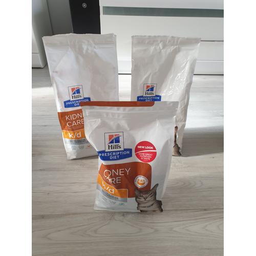 Croquettes Hill's Kidney Care 1,5 Kg Neuf + Donne 2 Sac Entamé De 3 Kg