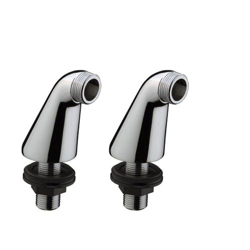 Hansgrohe - Paire de colonnettes 1/2" et 3/4" pour mitigeur bain/douche