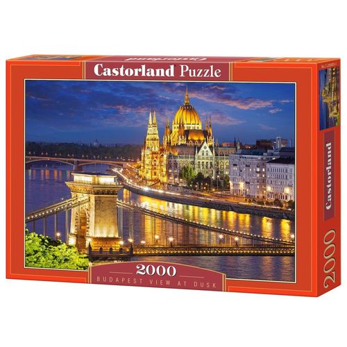Castorland Budapest View At Dusk Puzzle (2000 Piece)