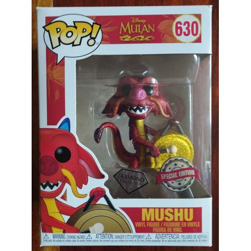 Funko Pop! Disney Mulan- Métallique Mushu