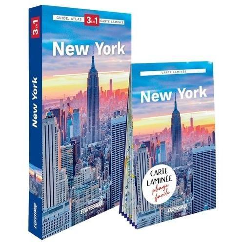 New York - Guide + Atlas + Carte 1/16000 (1 Plan Détachable)