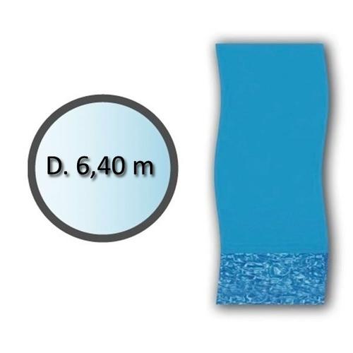 Swimline - Liner swirl forme ronde d.6.40m pour piscine hors sol li2148sb