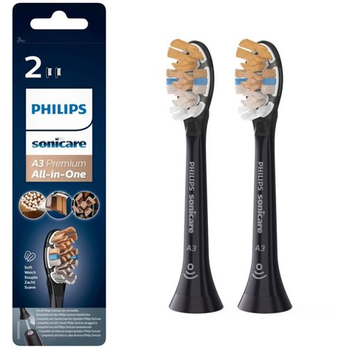 Brossette dentaire Philips Sonicare A3 Premium All-in-One HX9092/11 - Pack de 2