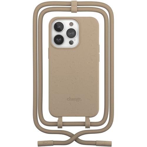 Coque Woodcessories Iphone 14 Pro Max Tour De Cou Taupe