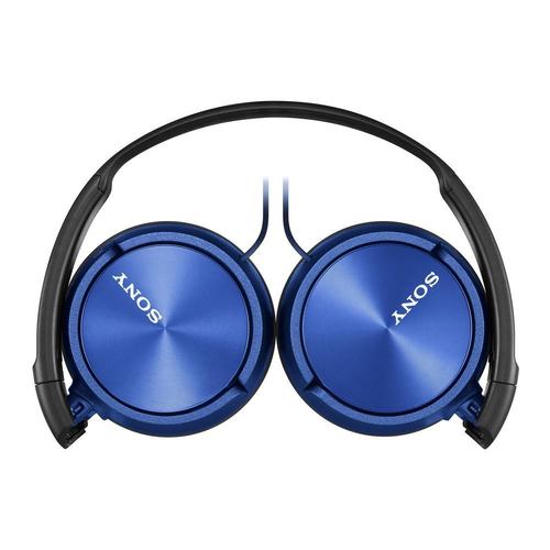 Sony MDR-ZX310APL - Écouteurs avec micro - circum-aural - filaire - jack 3,5mm - bleu