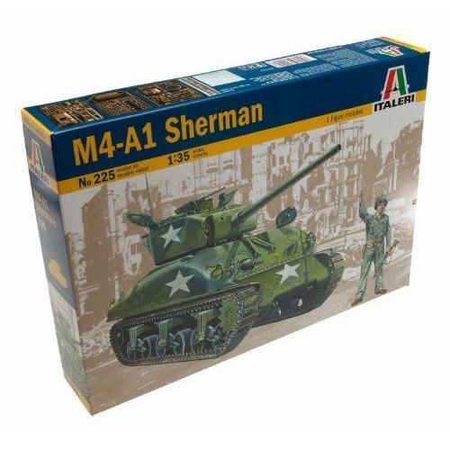 Italeri - I225 - Maquette - Chars D'assaut - M4a1 Sherman - Echelle 1:35-Italeri