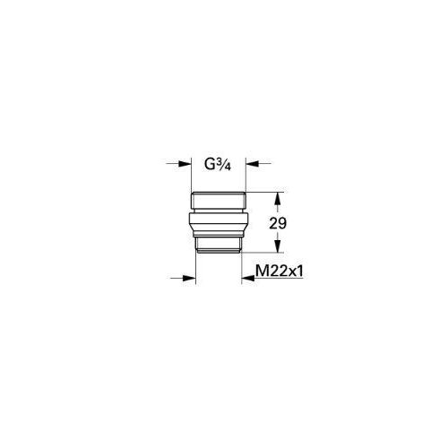 Grohe nipple 45247000