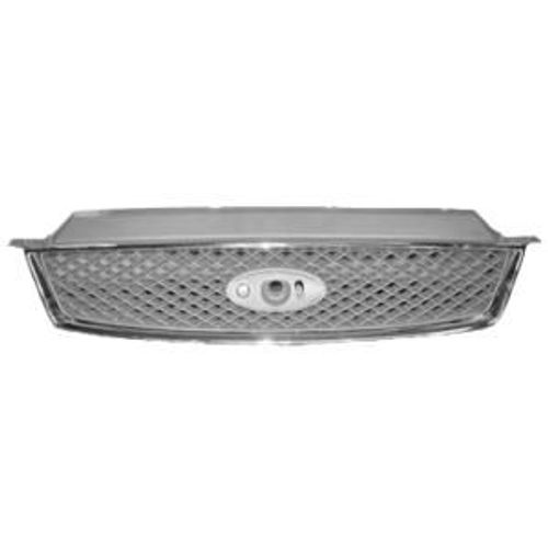 Grille De Radiateur Pour Ford C-Max I Phase 1 2003-2007, Chromé, Mod. Gravier, Neuve