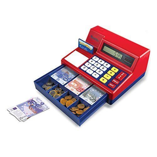 Learning Resources Caisse Enregistreuse Et Calculatrice En Euros Pretend & Play