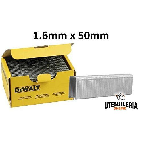 Pointes pour cloueur 16GA 1.2/50 X 2500 DEWALT