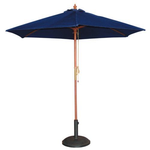 Bolero Gg496 Poulie Parasol, 2500 Mm De Diamètre, Bleu Marine