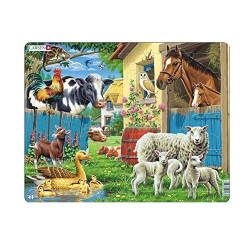 Puzzle 23 Pièces Puzzle Cadre - Les Animaux De La Ferme