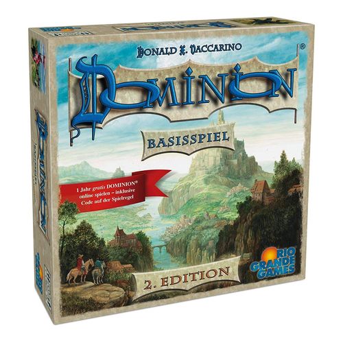 Rio Grande Games 22501413 ? Dominion Base ? Deuxième Edition, Familles Jeu De Stratégie