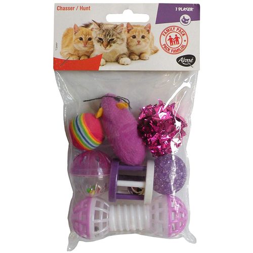 Aime Lot De 7 Jouets Pour Chat Mix De Différents Jouets Pour Chat Jeu Amusant