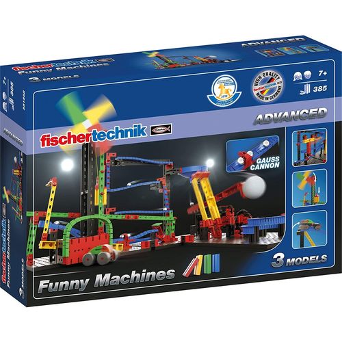 Fischertechnik Fischertechnik-551588 551588 Adventure Funny Machines Kit De Réaction De Chaîne Partir De 7 Ans Multicolore