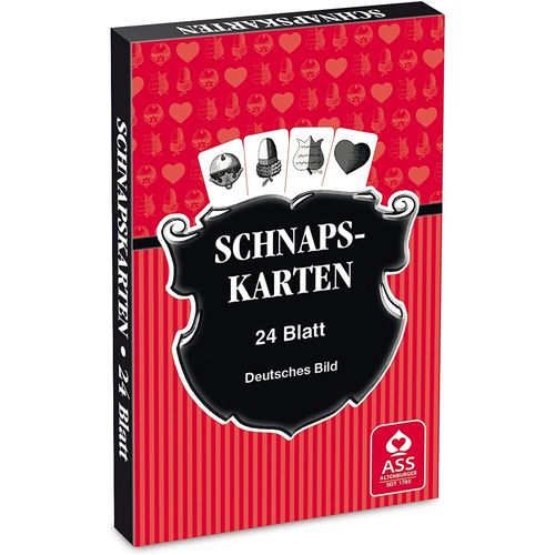 Ass Altenburger 22570044 Cartes Liqueur Double En Allemand Argenté