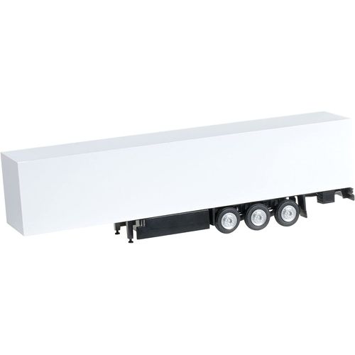 Herpa 084529-Remorque Avec Caisse-Palette, 084529-Herpa
