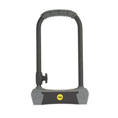 YALE Antivol U - Haute Securite - Certifie Sold Secure Gold - Pour Velo. VTT - 230 x 115 x 14 mm