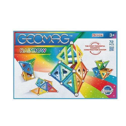 Geomag Classic 371 Rainbow Constructions Magnétiques Et Jeux Educatifs 72 Pi Ces