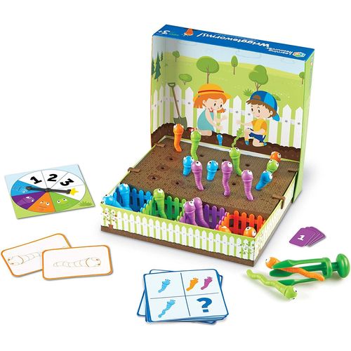 Learning Resources- Kit D Activités De Vers De Terre Motricité Fine Pour Les Tout-Petits Partir De 3 Ans Ler5552