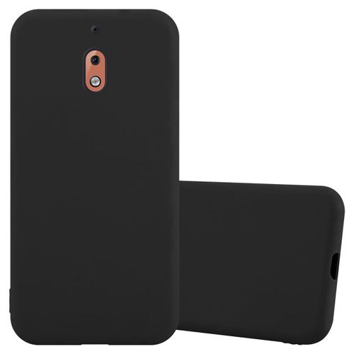 Coque Pour Nokia 2.1 En Candy Noir Housse De Protection Étui En Silicone Tpu Flexible