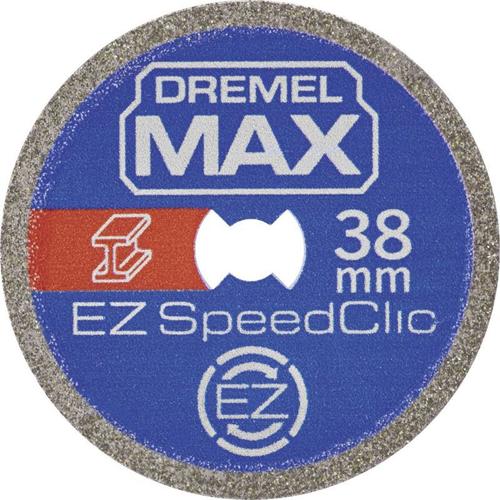 Disque dé découpe haute longévité EZ SpeedClic Dremel Max S456 - ø38mm pour métaux