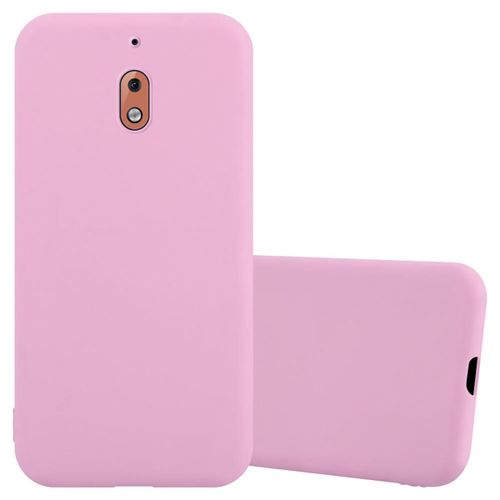Cadorabo Housse Compatible Avec Nokia 2.1 En Candy Rose Vif - Étui De Protection En Silicone Tpu Flexible