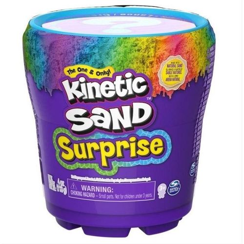 Kinetic Sand Lot De 113 G De Sable Coloré Avec Surprise Pour Enfants Partir De 3 Ans
