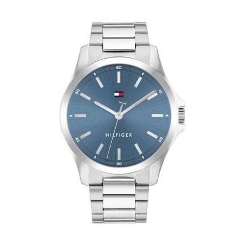 Tommy Hilfiger - Montre Homme Bruce Bleu 1710670 - Argenté