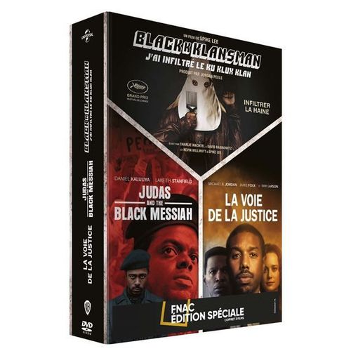 Judas And The Black Messiah + La Voie De La Justice + Blackkklansman - J'ai Infiltré Le Ku Klux Klan