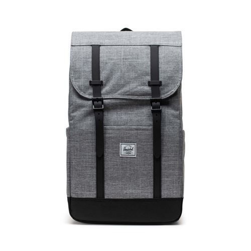 Herschel - Sac à dos Retreat ? double boucle - Gris
