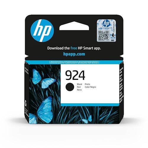 Hp 924 Black En/fr/it/pt/es Original Ink Cartridge