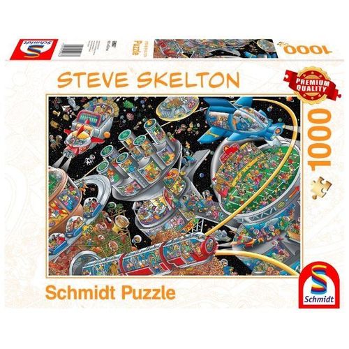 Puzzles Une Colonie Dans Le Cosmos, 1000 Pcs