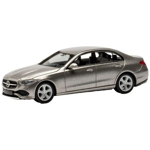 Herpa Voiture Miniature Mercedes-Benz Classe C Berline Argent Mojac Métallisé Petit Mod Le Collectionner Fid Le Aux Détails 430913 Métal