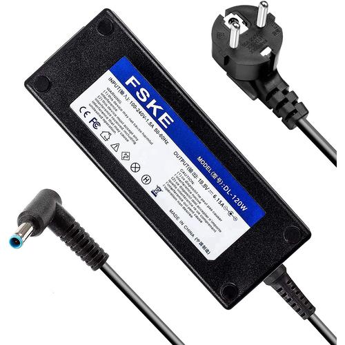 120W 19.5V 6.15A Chargeur pour PC Portable HP Envy 17 15T 15, Envy TouchSmart 15, 710415-001, 709984-001, HSTNN-CA25 DA25 LA25, ADP-120ZB Ordinateur Alimentation Adaptateur Adapter, 4.5 * 3.0mm