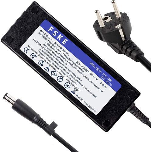 19.5V 6.7A 130W Chargeur pour PC Portable Dell Inspiron 15 17 7559 5000 7000 XPS 15 17 L501x L502x L702x Latitude E6540 etc Ordinateur Alimentation Adaptateur,Adapter Connecteur: 7.4 * 5.0mm