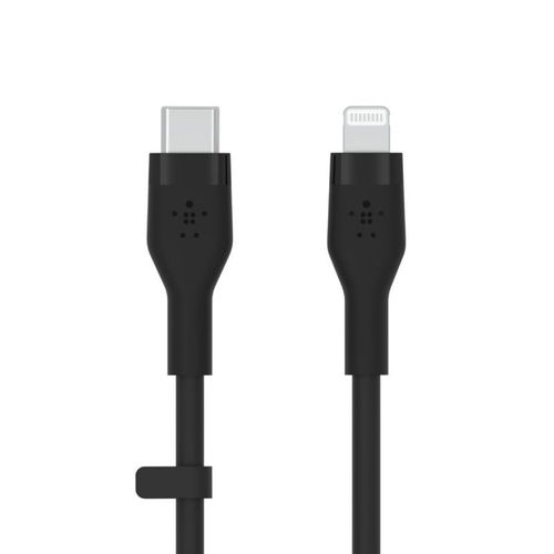 Belkin BOOST CHARGE - Câble Lightning - 24 pin USB-C mâle pour Lightning mâle - 2 m - noir