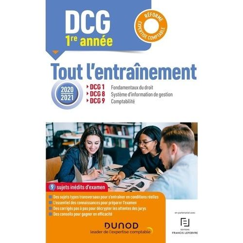 1re Année Dcg - Tout L'entraînement Dcg 1, Dcg 8, Dcg 9