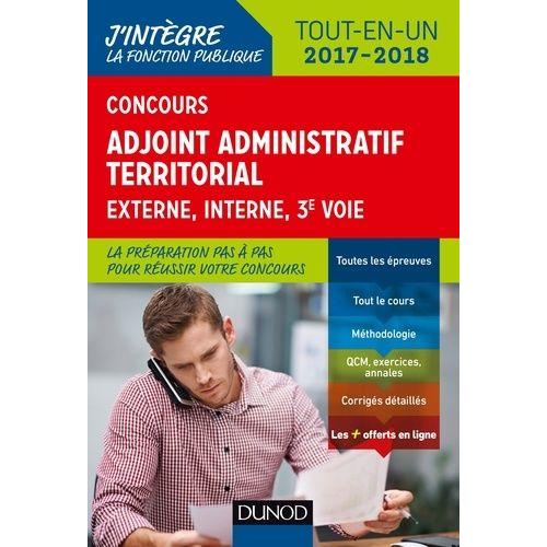 Concours Adjoint Administratif Territorial - Tout-En-Un