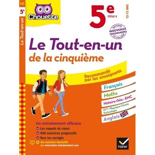 Le Tout-En-Un De La Cinquième - 5e, Cycle 4