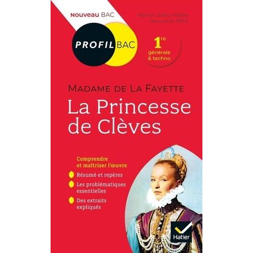 La Princesse De Clèves, Madame De La Fayette - Bac 1ère Générale Et Techno