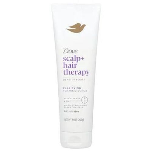 Dove, Thérapie Pour Le Cuir Chevelu Et Les Cheveux, Gommage Moussant Clarifiant, 255 G 