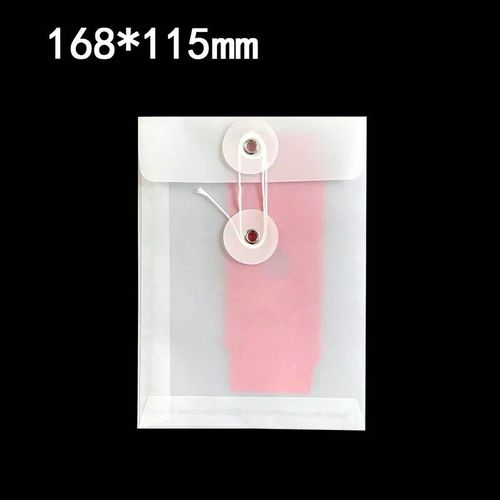Enveloppe En Papier Kraft Sulfurique,Sac De Rangement Pour Billets De Bureau,Petit Sac D'archive,Couleur Rétro,Affaires De Haute Qualité,Enroulement,50 Pièces Par Lot - Type [H1]-168x115mm(A6)