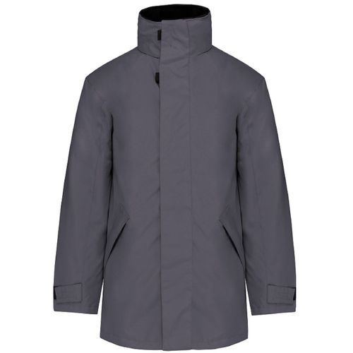 Parka Homme Doublure Matelassée - K677 - Gris Clair