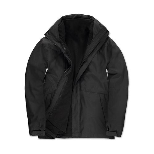 Veste Parka 3 En 1 Corporate - Homme Ju873 - Noir