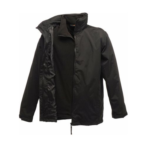 Parka Veste Imperméable 3 En 1 Homme Tra150 - Noir