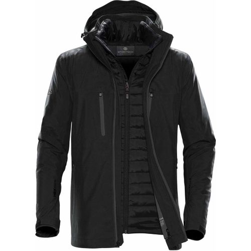 Veste Technique 3 En 1 Homme Xb-4 Matrix Noir - Carbone - Conditions Extrêmes