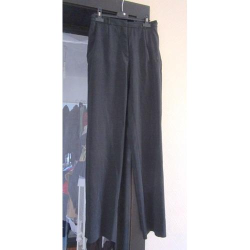 Pantalon Hugo Boss Noir Ou Gris Anthracite Foncé, T. Xs Ou T. 34