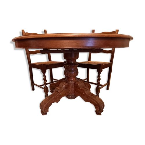 Table Ovale Bois